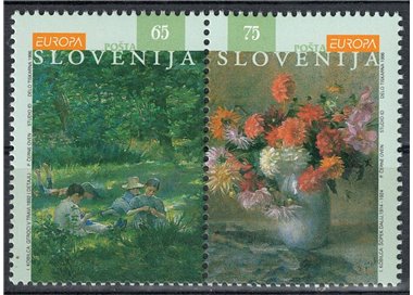 SLOVENIA 1996 Europe 2v MNH**