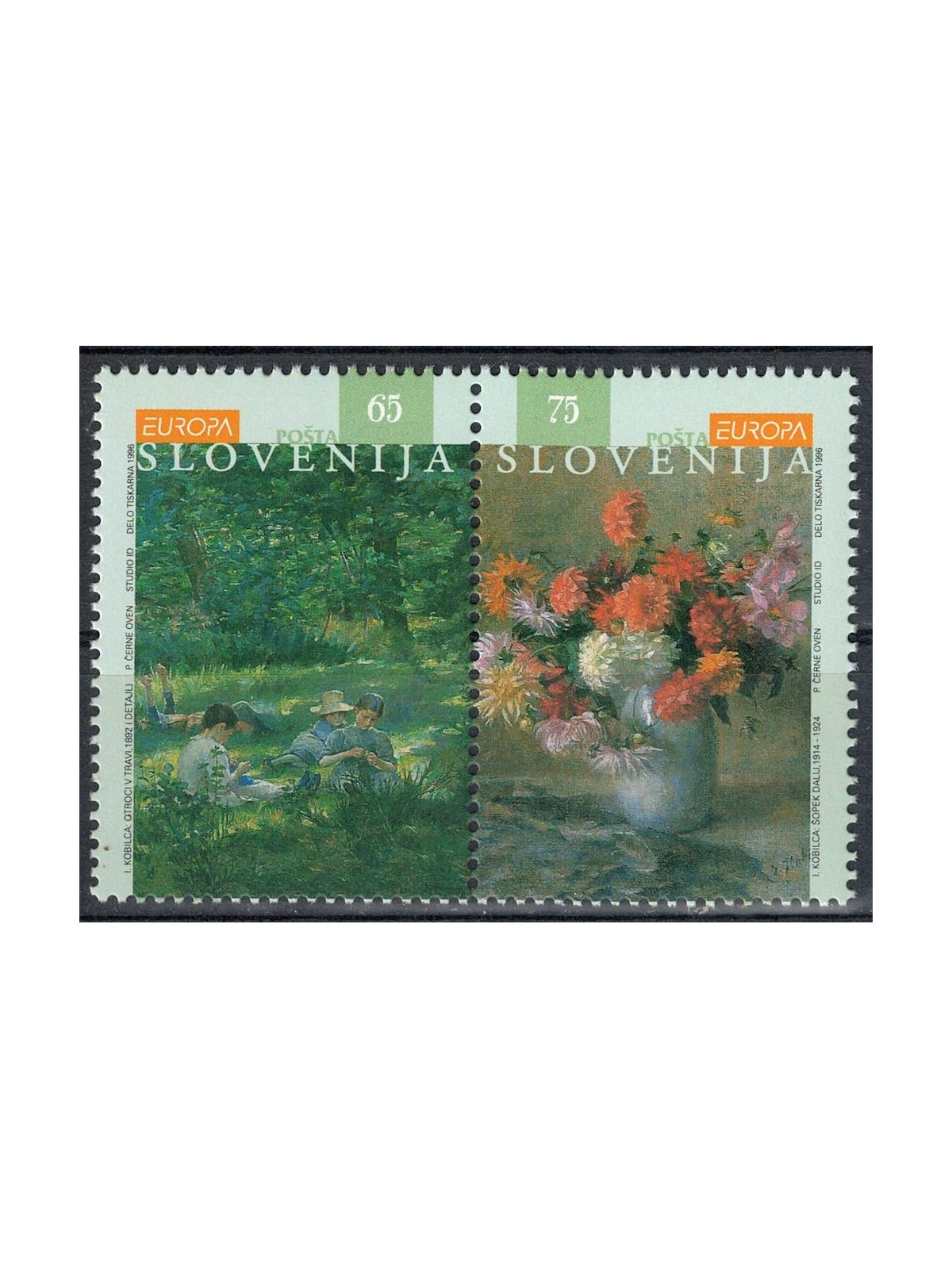 SLOVENIA 1996 Europa 2v MNH**