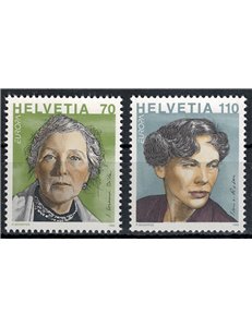 SWITZERLAND 1996 Europe 2v MNH**