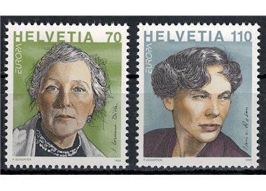 SWITZERLAND 1996 Europe 2v MNH**