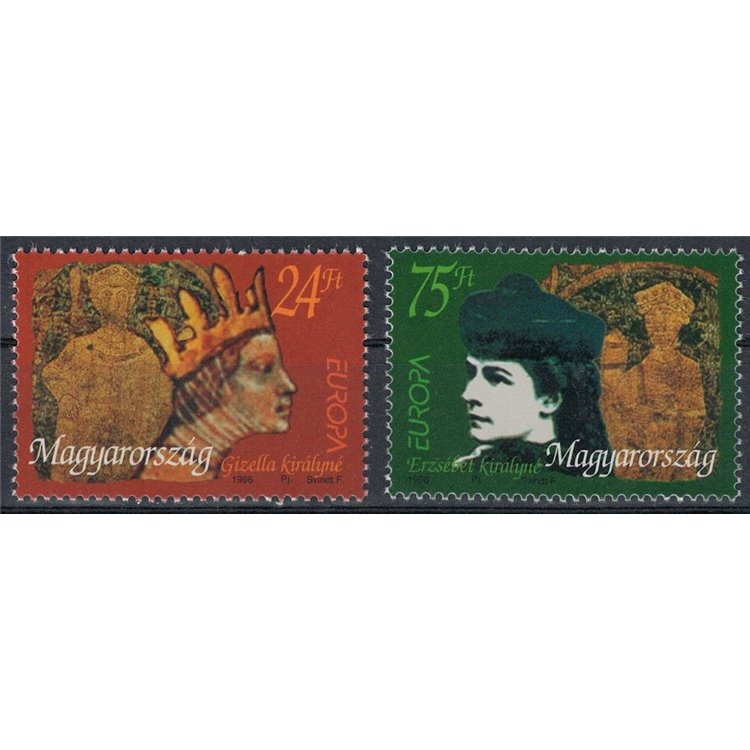 UNGHERIA 1996 Europa 2v MNH**