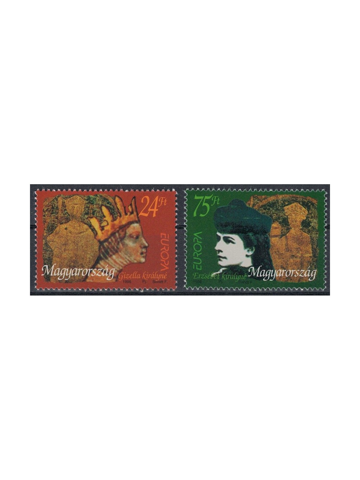 UNGHERIA 1996 Europa 2v MNH**