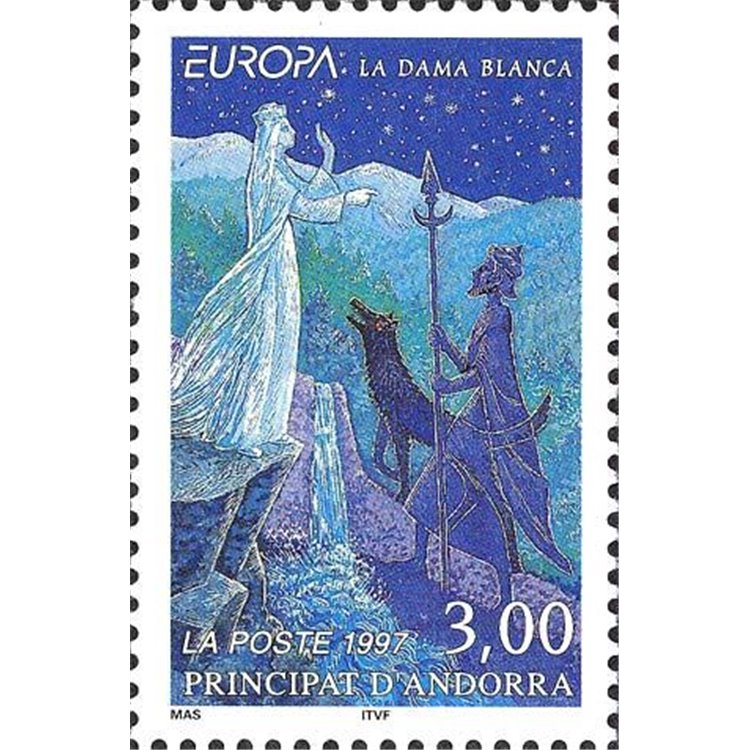 ANDORRA FRANCESE 1997 Europa MNH**