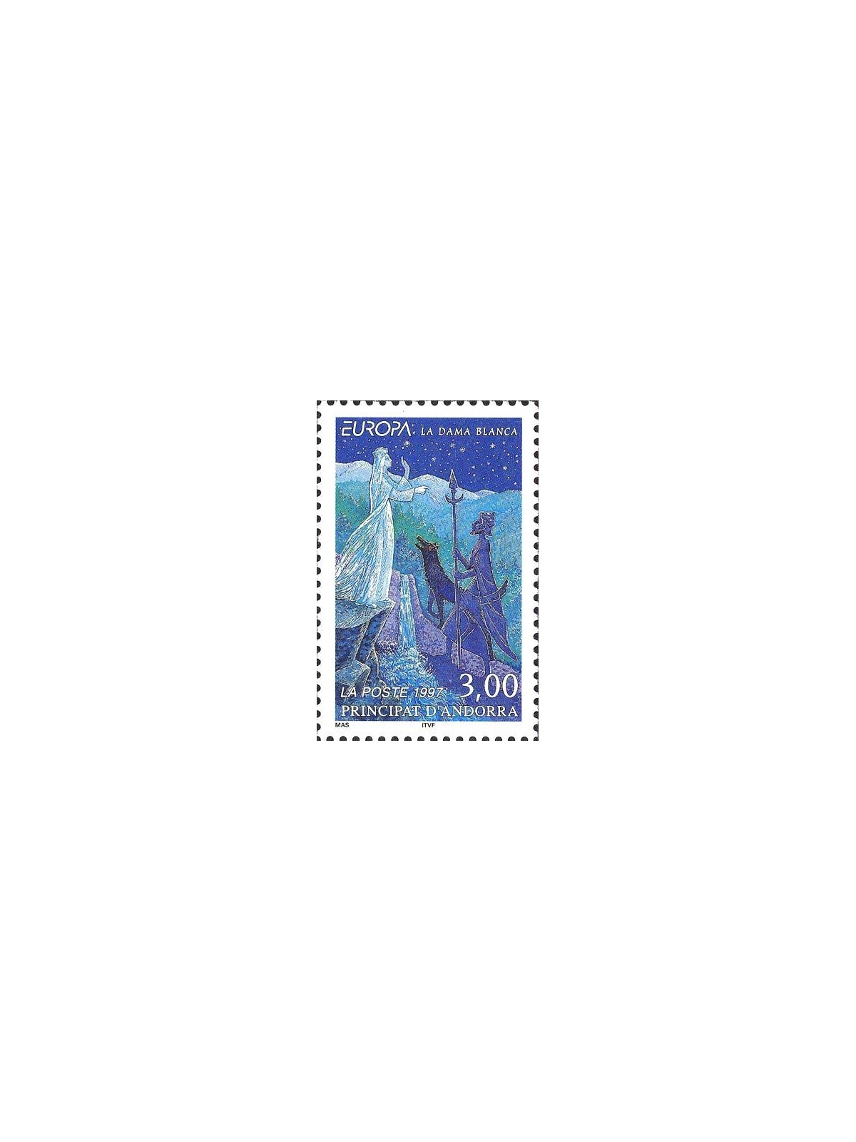 ANDORRA FRANCESE 1997 Europa MNH**