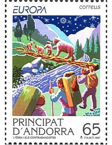 SPANISH ANDORRA 1997 Europe MNH**