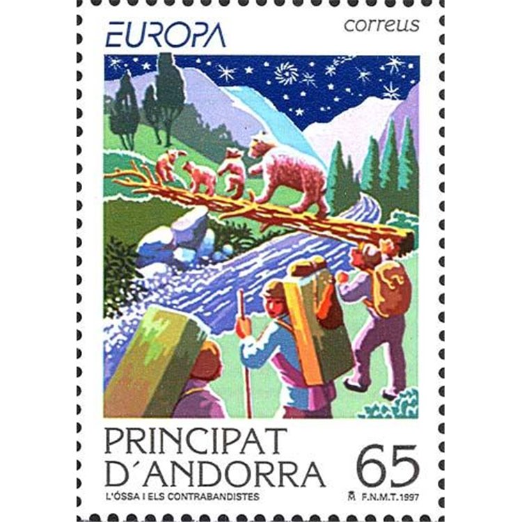 ANDORRA SPAGNOLA 1997 Europa MNH**