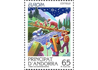 ANDORRA SPAGNOLA 1997 Europa MNH**