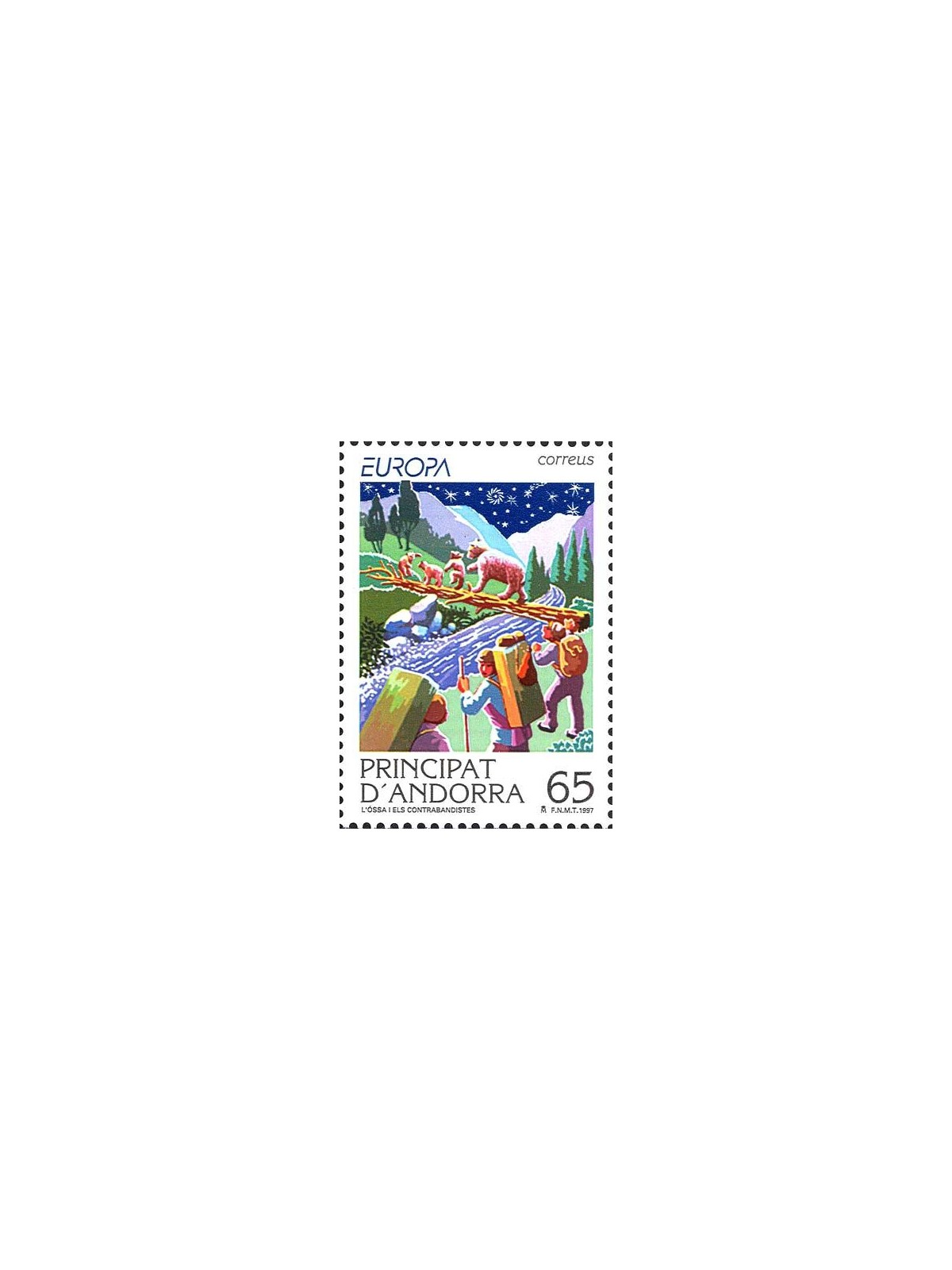 SPANISH ANDORRA 1997 Europe MNH**