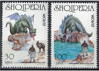 ALBANIA 1997 Europe 2v MNH**