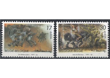 BELGIO 1997 Europa 2v MNH**