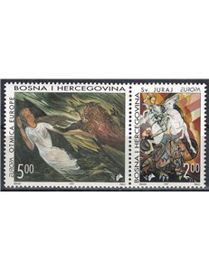 BOSNIA CROATA 1997 Europa 2v MNH**