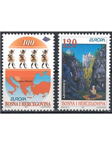BOSNIA AND HERZEGOVINA 1997 Europe 2v MNH**