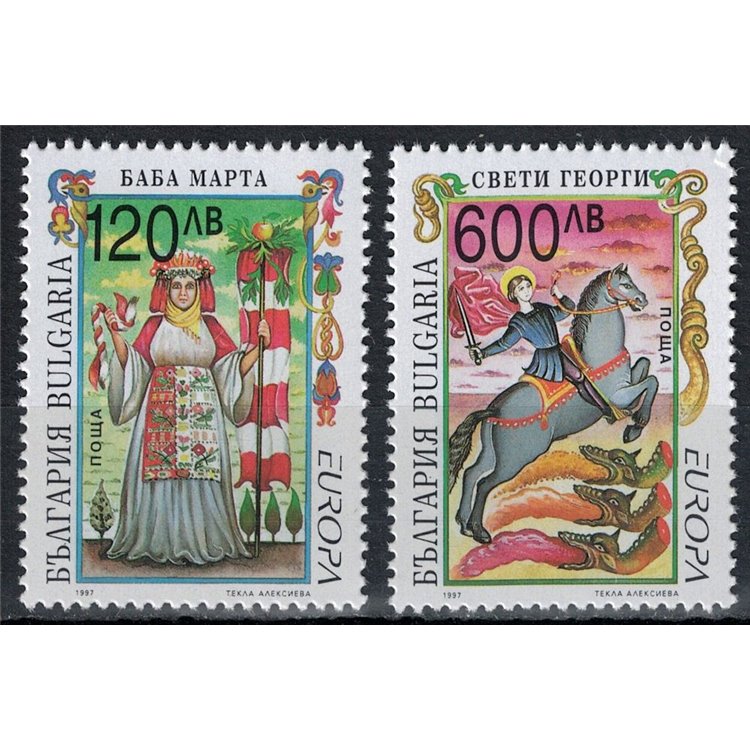 BULGARIA 1997 Europa 2v MNH**