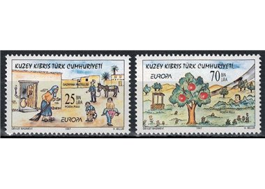 CIPRO DEL NORD 1997 Europa 2v MNH**