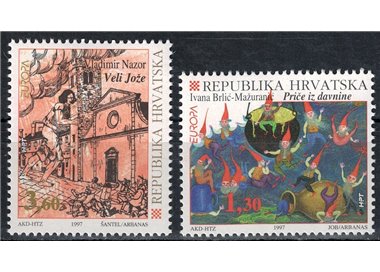 CROAZIA 1997 Europa 2v MNH**
