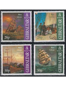 GIBRALTAR 1997 Europe 4v MNH**