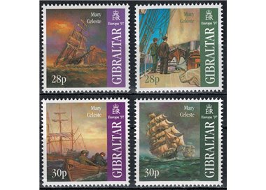 GIBRALTAR 1997 Europe 4v MNH**