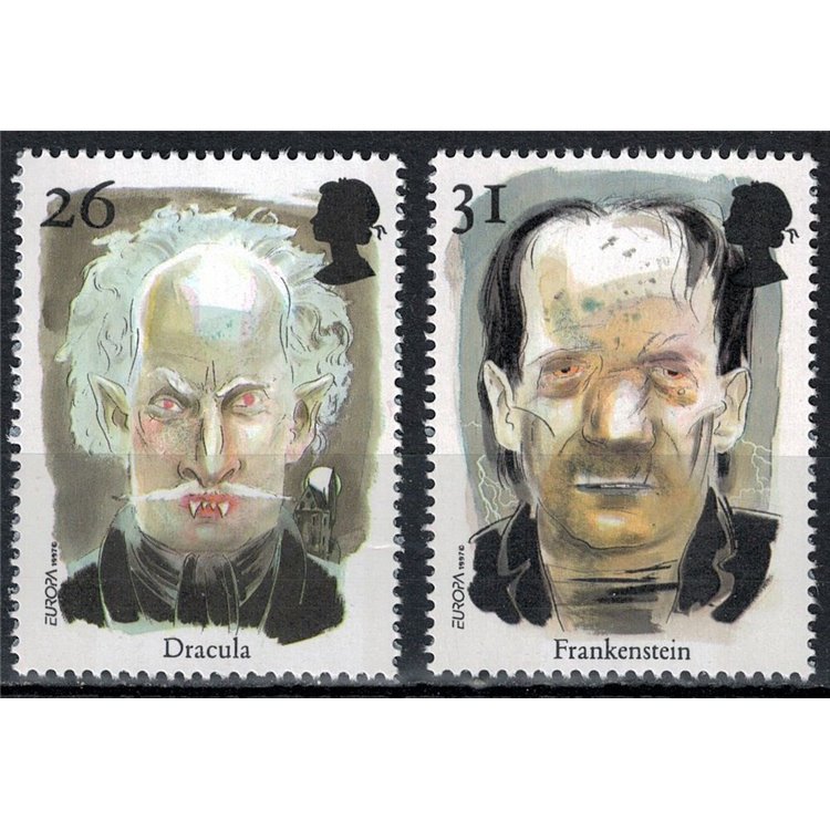 GREAT BRITAIN 1997 Europe 2v MNH**