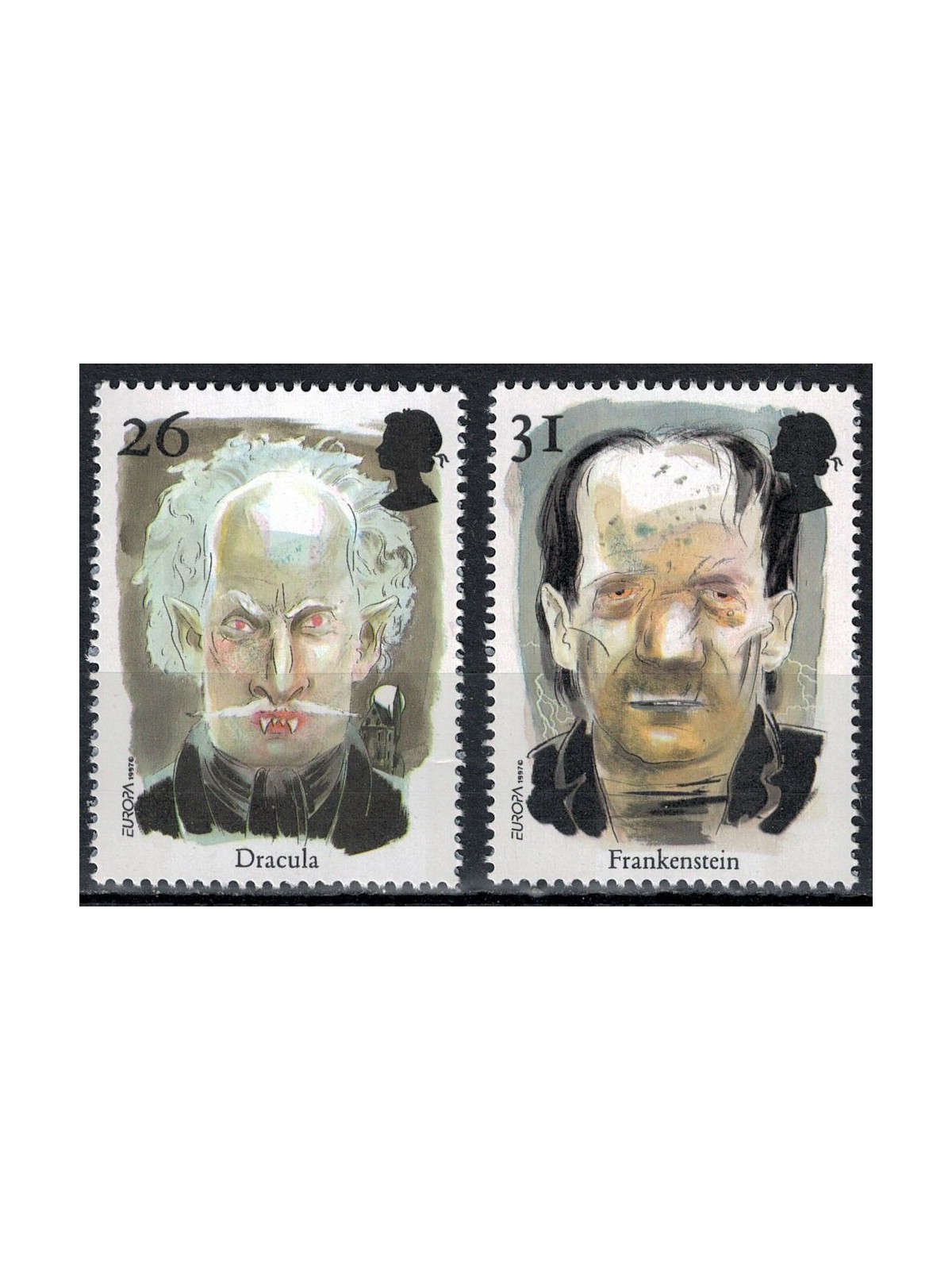 GREAT BRITAIN 1997 Europe 2v MNH**