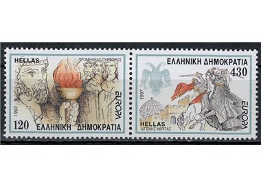 GREECE 1997 Europe 2v MNH**