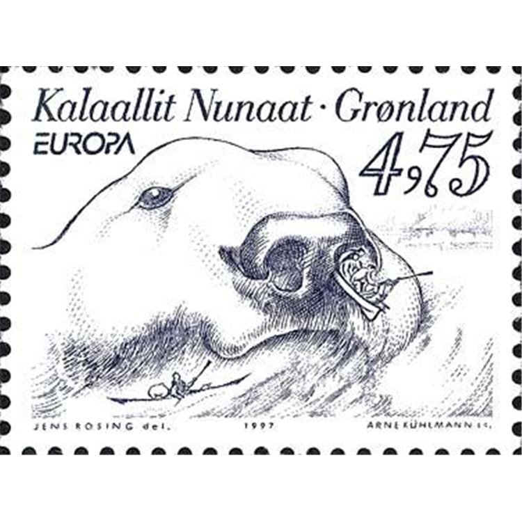 GROENLANDIA 1997 Europa MNH**
