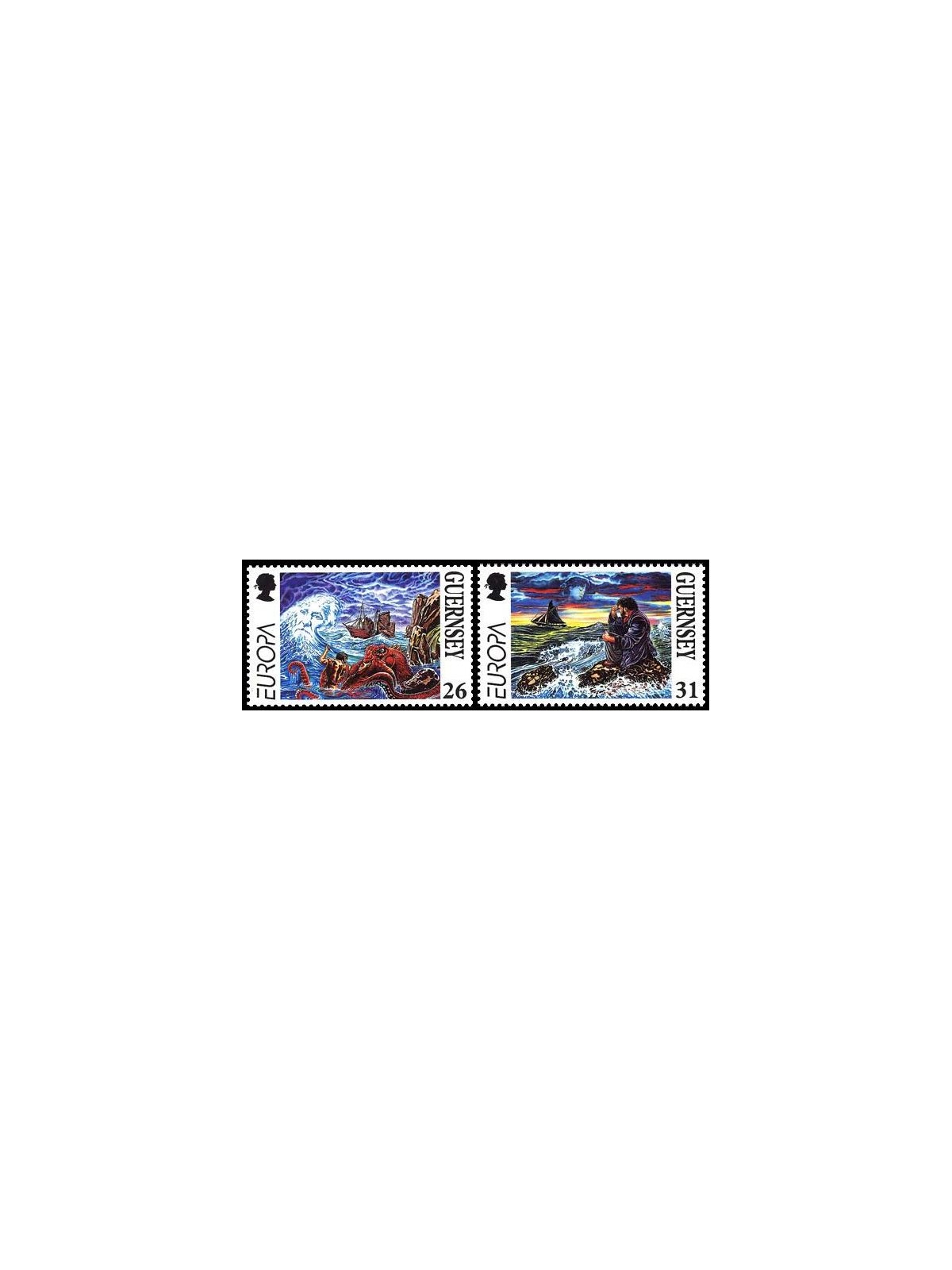 GUERNSEY 1997 Europa 2v MNH**