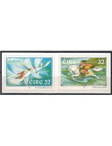 IRLANDA 1997 Europa (adesivi) 2v MNH**