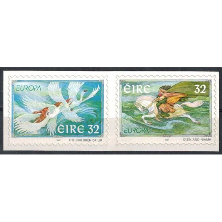 IRELAND 1997 Europe (stickers) 2v MNH**