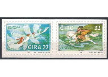 IRELAND 1997 Europe (stickers) 2v MNH**