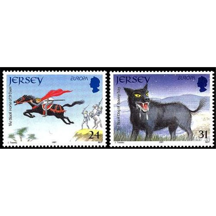 JERSEY 1997 Europa 2v MNH**
