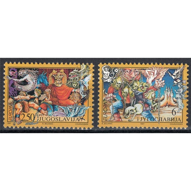 YUGOSLAVIA 1997 Europe 2v MNH**