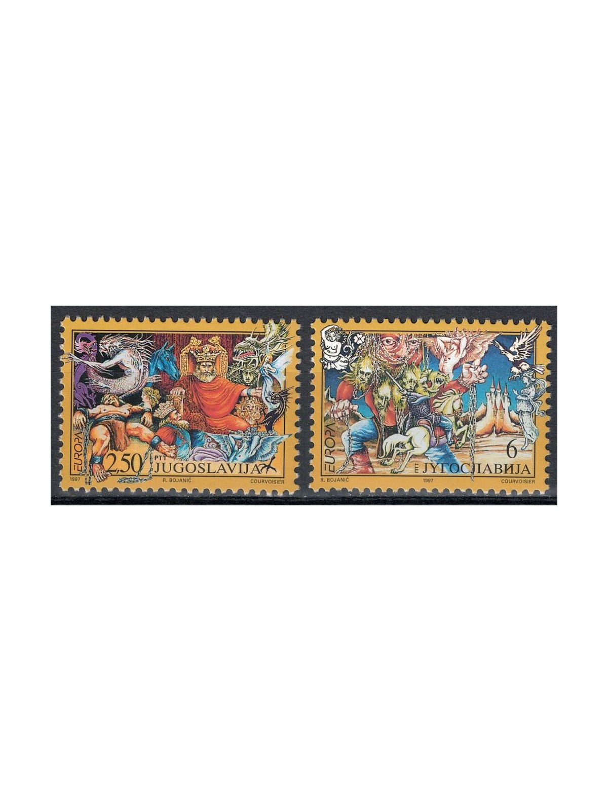 YUGOSLAVIA 1997 Europe 2v MNH**
