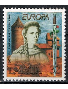 LETTONIA 1997 Europa MNH**