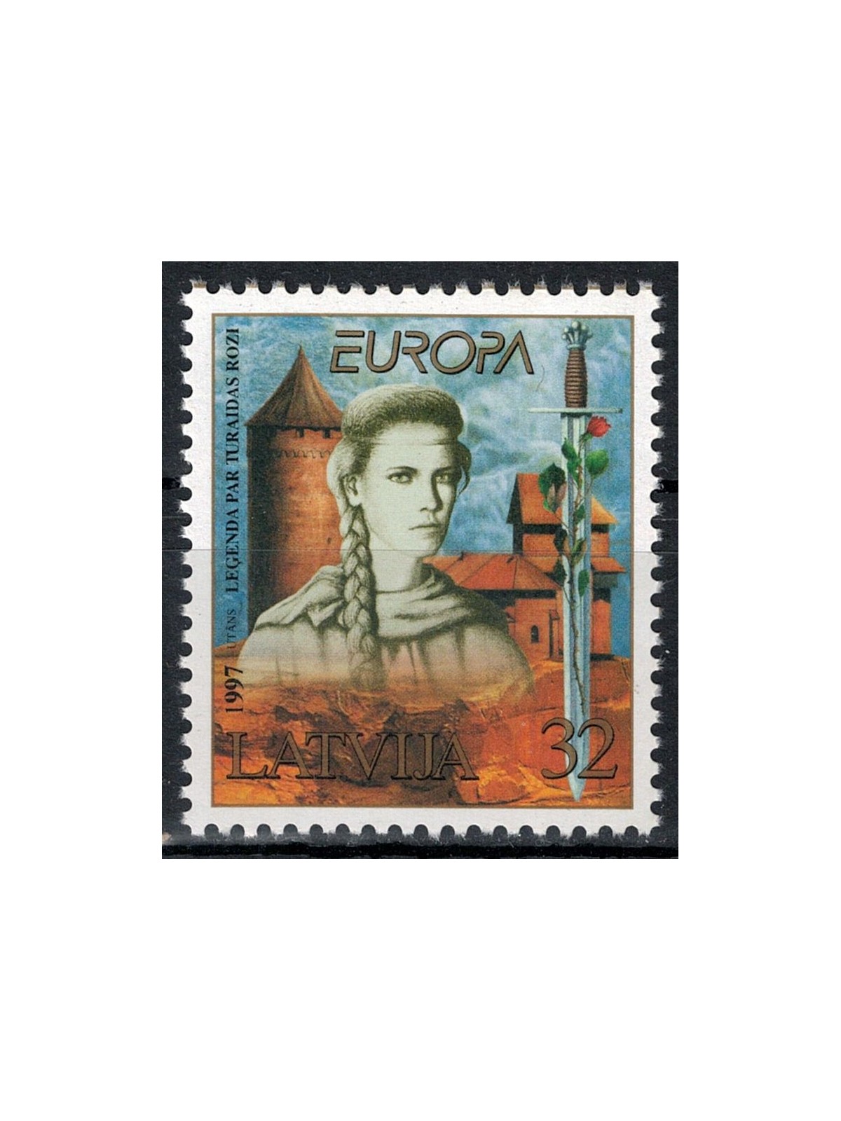 LETTONIA 1997 Europa MNH**