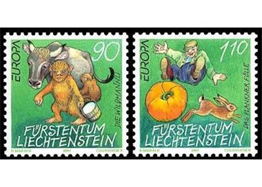 LIECHTENSTEIN 1997 Europe 2v MNH**