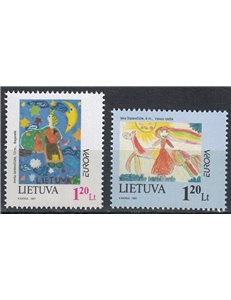 LITUANIA 1997 Europa 2v MNH**