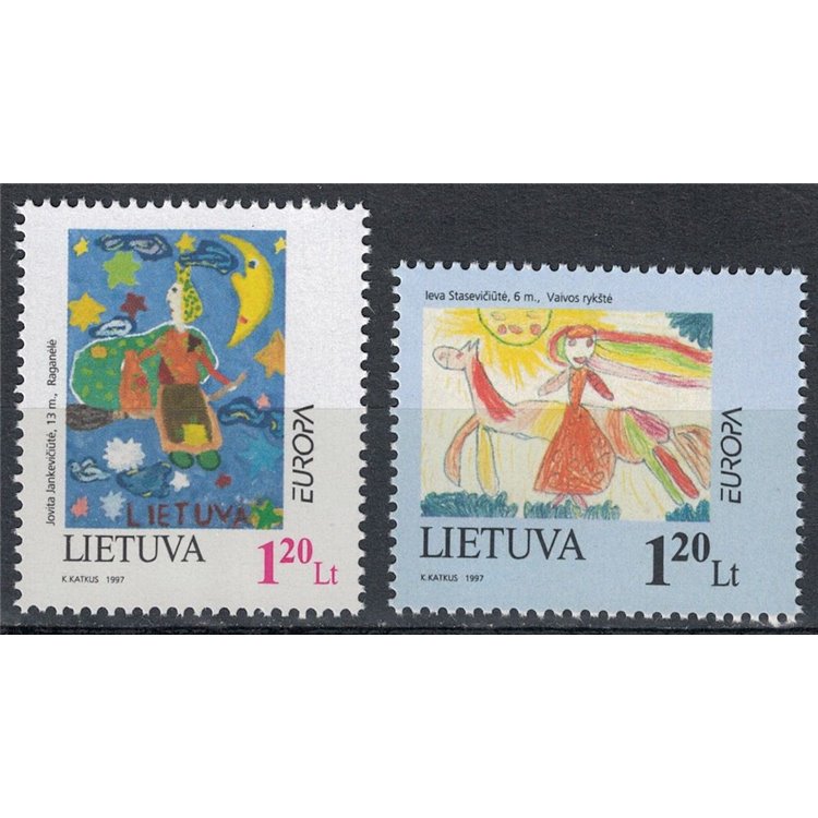 LITUANIA 1997 Europa 2v MNH**