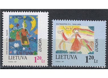 LITHUANIA 1997 Europe 2v MNH**