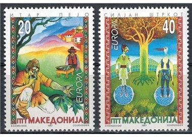 MACEDONIA 1997 Europe 2v MNH**