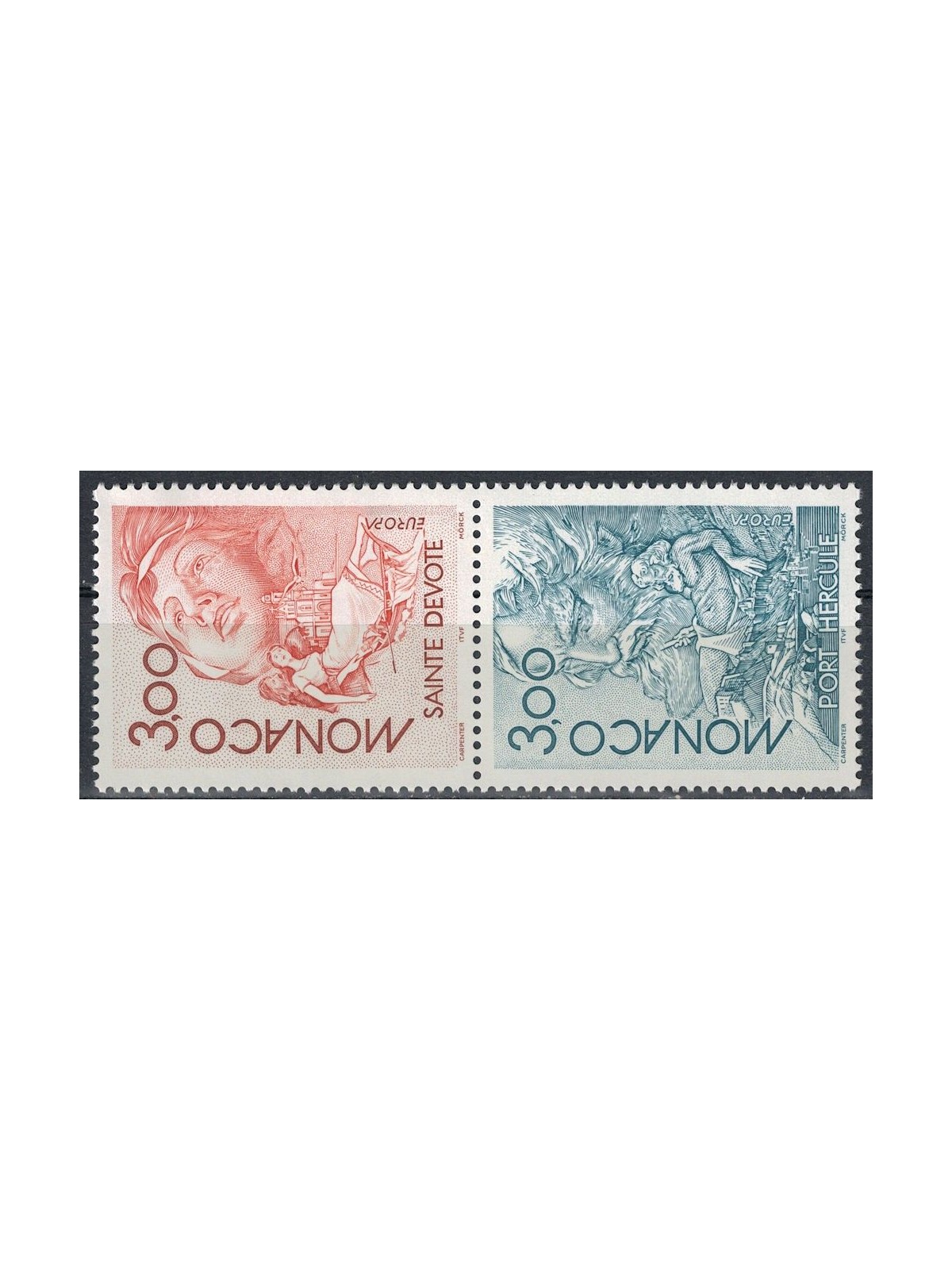 MONACO 1997 Europe 2v MNH**
