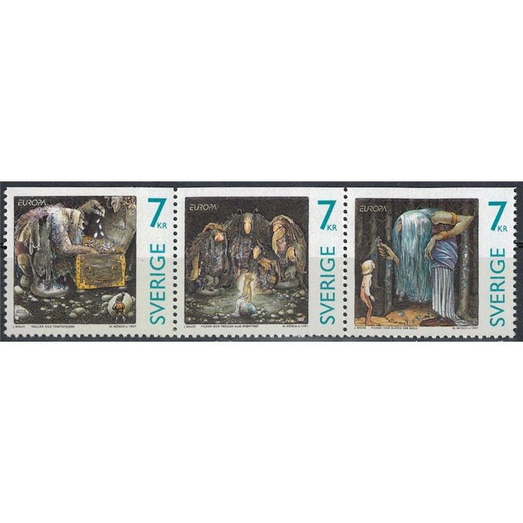 SWEDEN 1997 Europe 3v MNH**