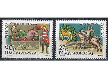 UNGHERIA 1997 Europa 2v MNH**