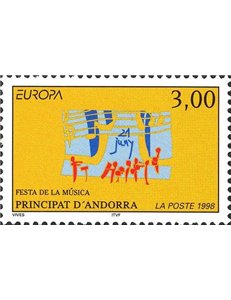 FRENCH ANDORRA 1998 Europe MNH**