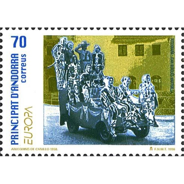 ANDORRA SPAGNOLA 1998 Europa MNH**