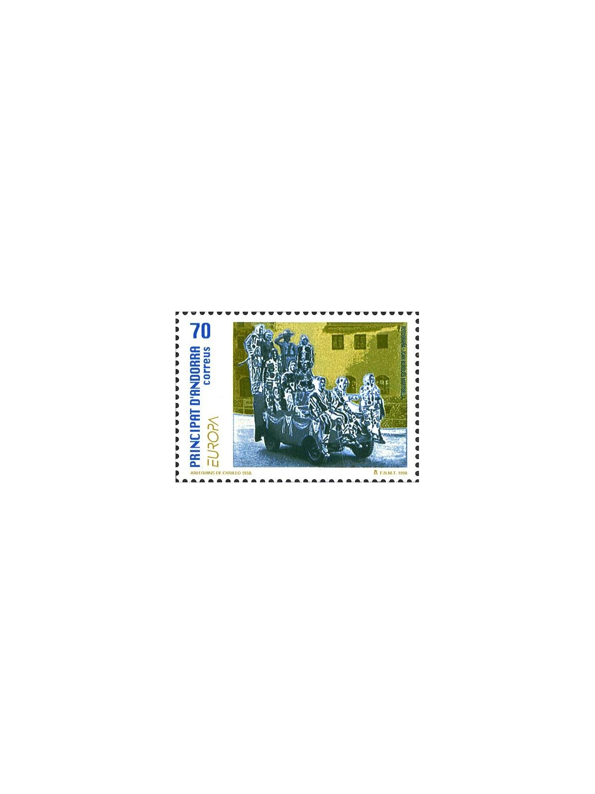 ANDORRA SPAGNOLA 1998 Europa MNH**