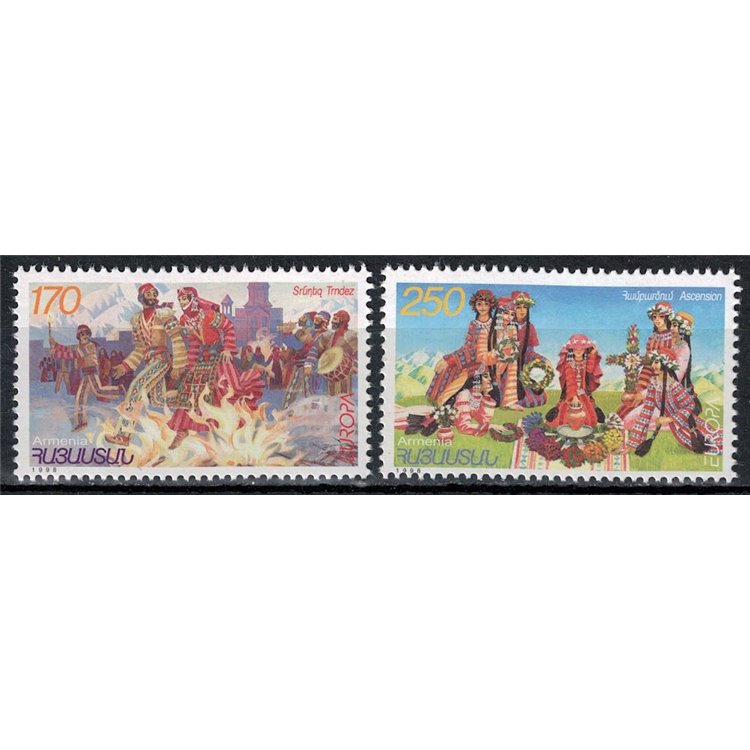 ARMENIA 1998 Europe 2v MNH**
