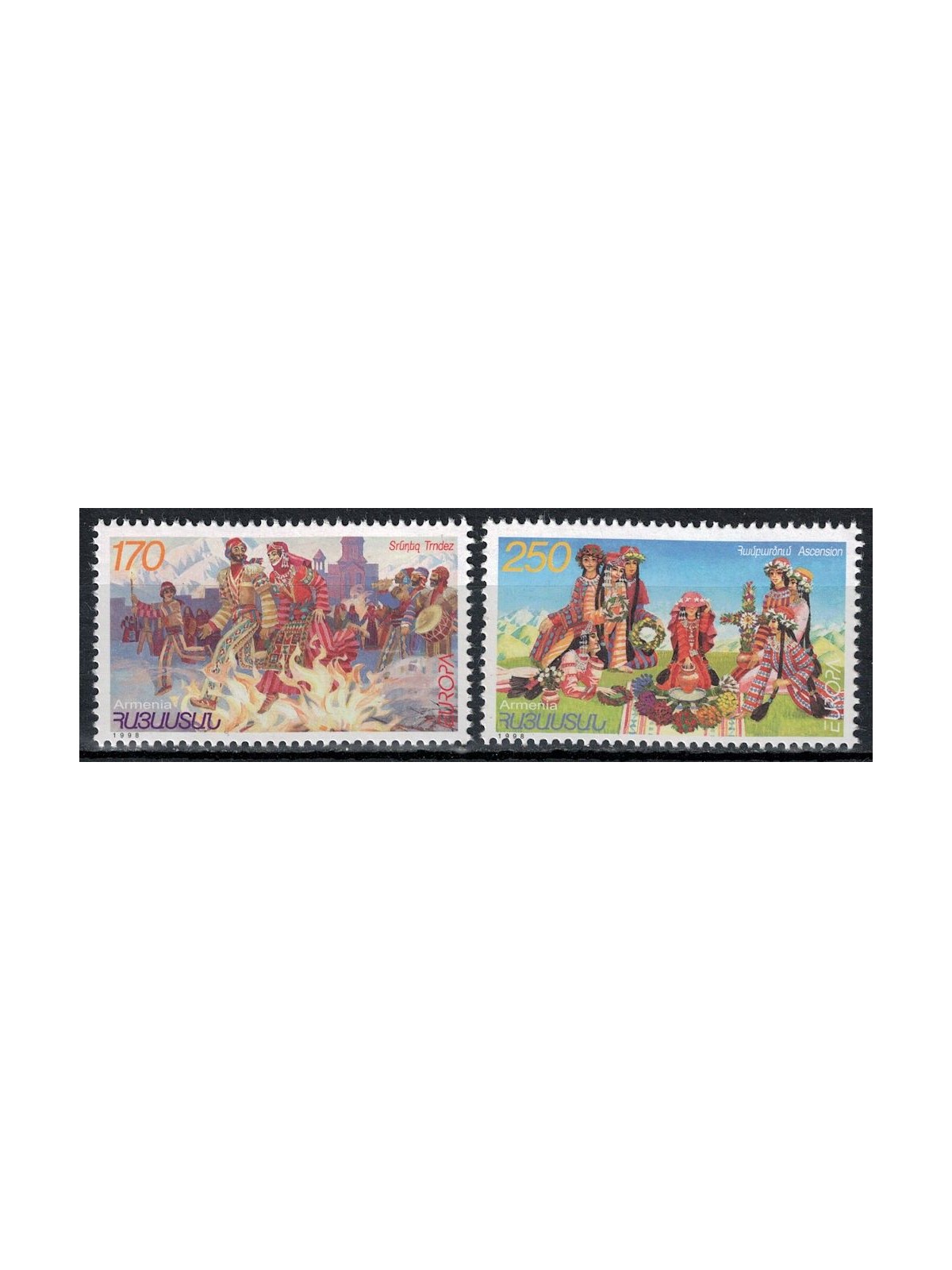 ARMENIA 1998 Europa 2v MNH**