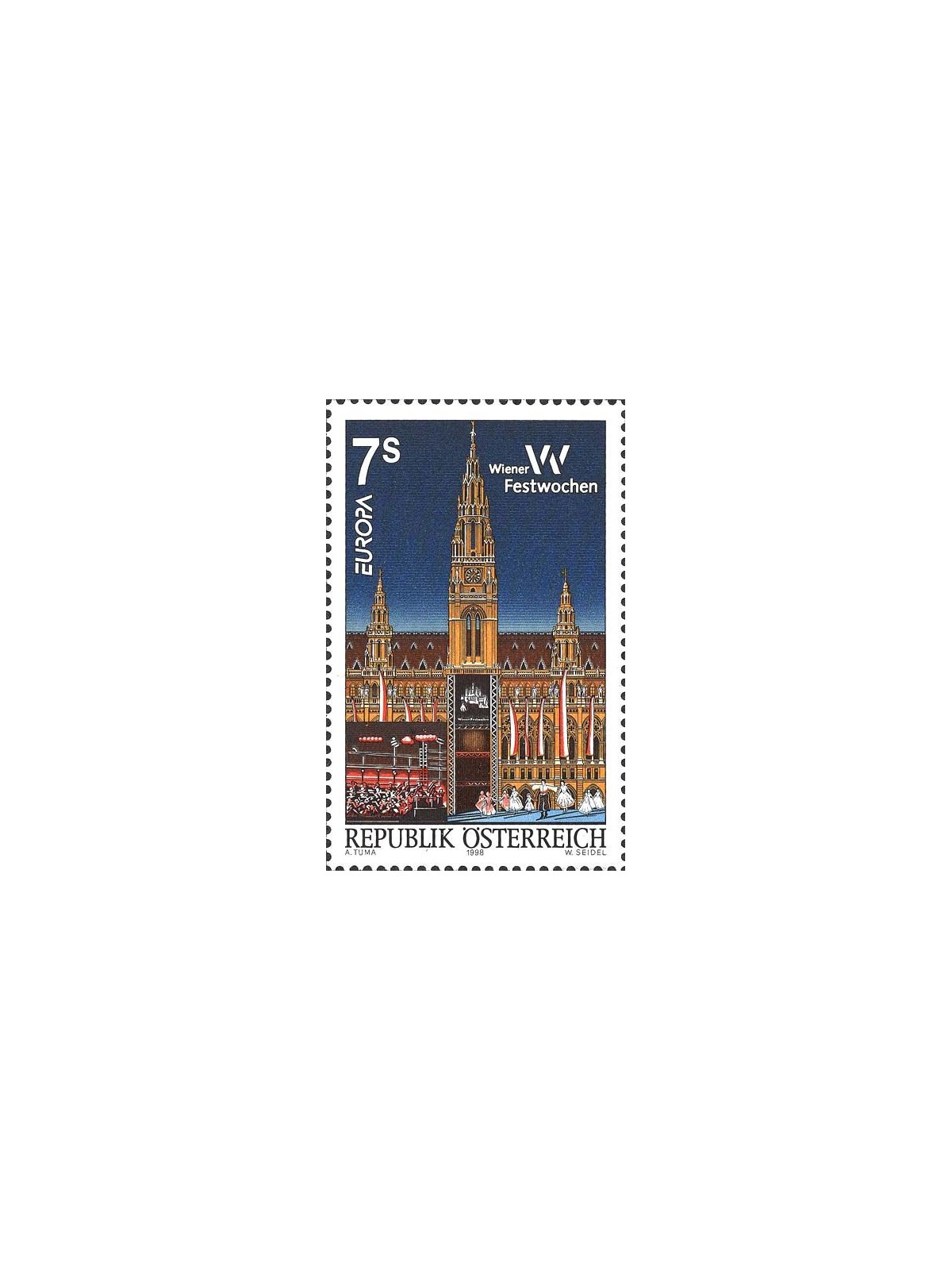 AUSTRIA 1998 Europa MNH**