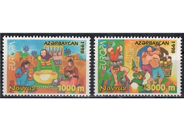 AZERBAIJAN 1998 Europe 2v MNH**