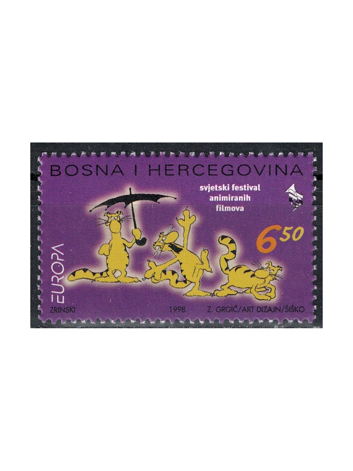 BOSNIA CROATA 1998 Europa MNH**